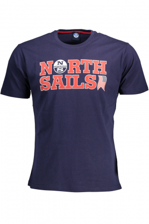 Tricouri barbati - Tricou maneci scurte, North Sails model 902346, Albastru, M INTL
