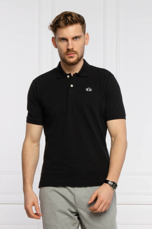 Tricouri barbati - Tricou polo din bumbac si material pique BPMP01