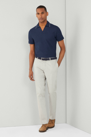 Tricou polo cu bordura Hackett London HM563276 [2]