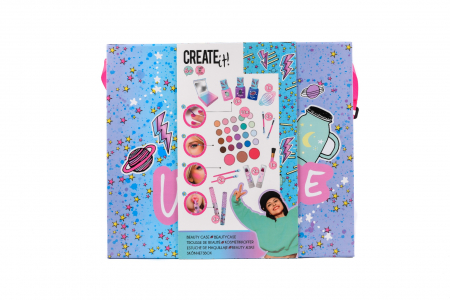 Produse machiaj copii - Trusa Machiaj pentru Copii, Create It Beauty Case