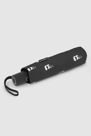 Umbrele femei - Umbrela cu model logo Karl Lagerfeld a4w50006999