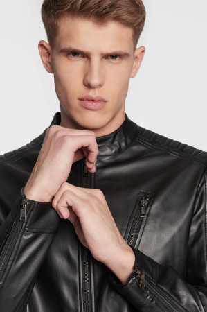 Geaca din imitatie de piele guess Biker M3RL16 [2]