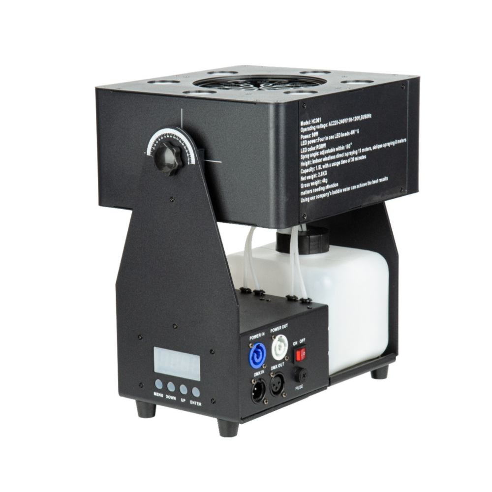 Mașină de baloane LED 4-în-1 RGBW, telecomandă, DMX [3]