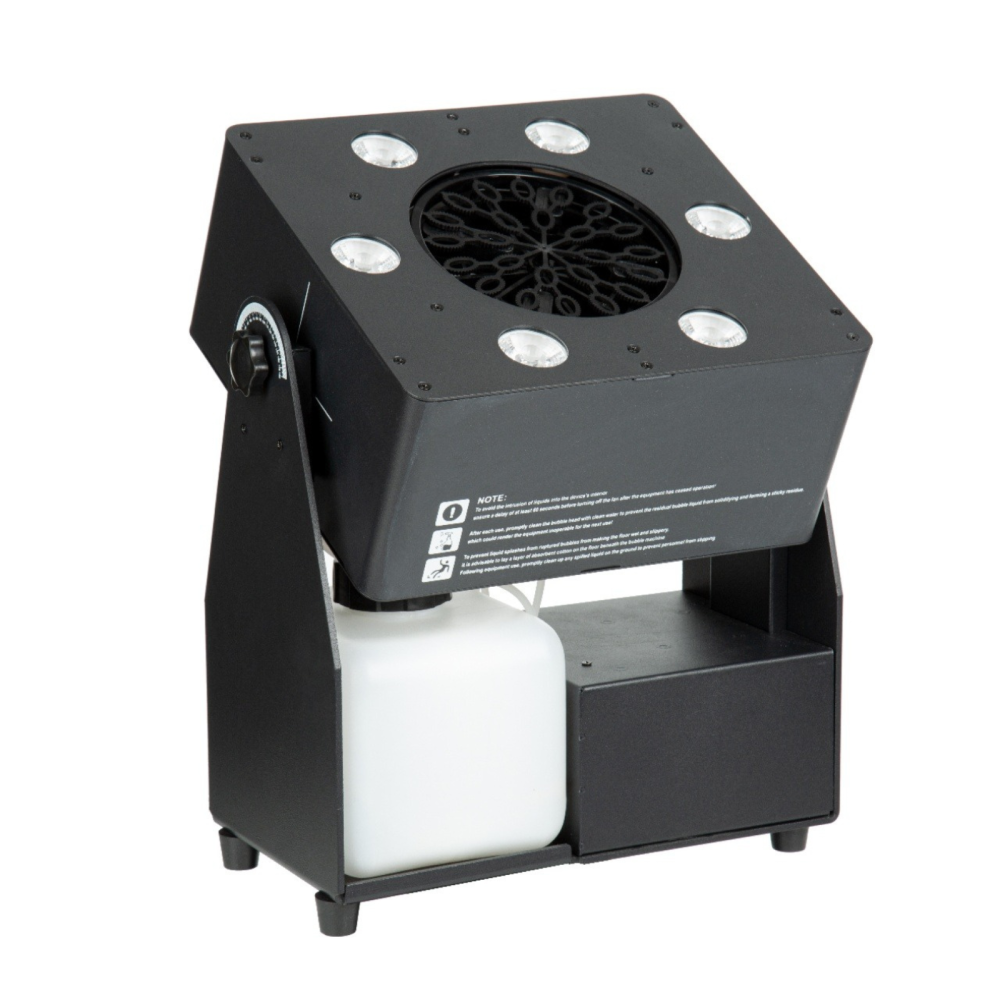 Mașină de baloane LED 4-în-1 RGBW, telecomandă, DMX [6]