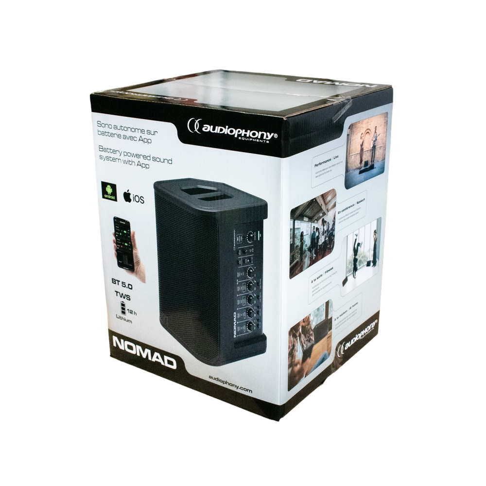 Boxă activă portabilă NOMAD [9]