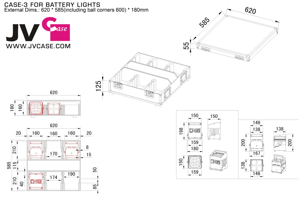 CASE-3 FOR BATTERY LIGHTS [3]