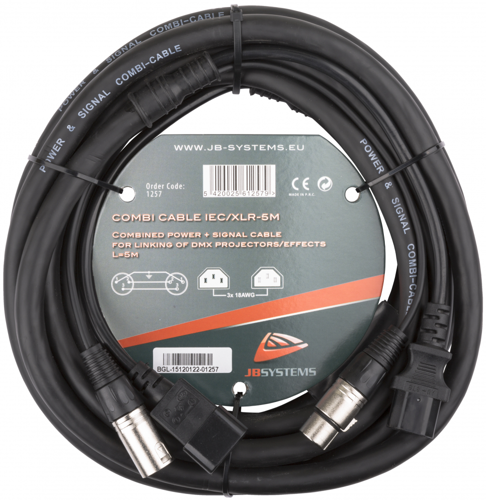 COMBI CABLE IEC/XLR 5M [1]