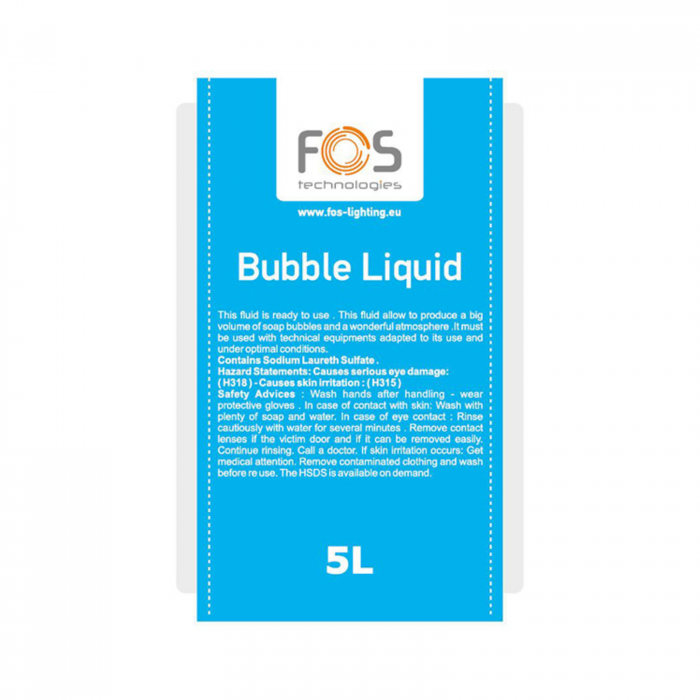Lichid Profesional pentru Mașini de Baloane – Bubble Liquid 5L FOS [2]