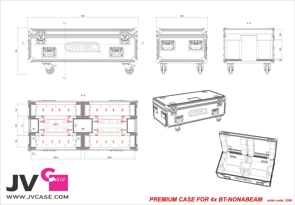PREMIUM CASE FOR 4x BT-NONABEAM [3]