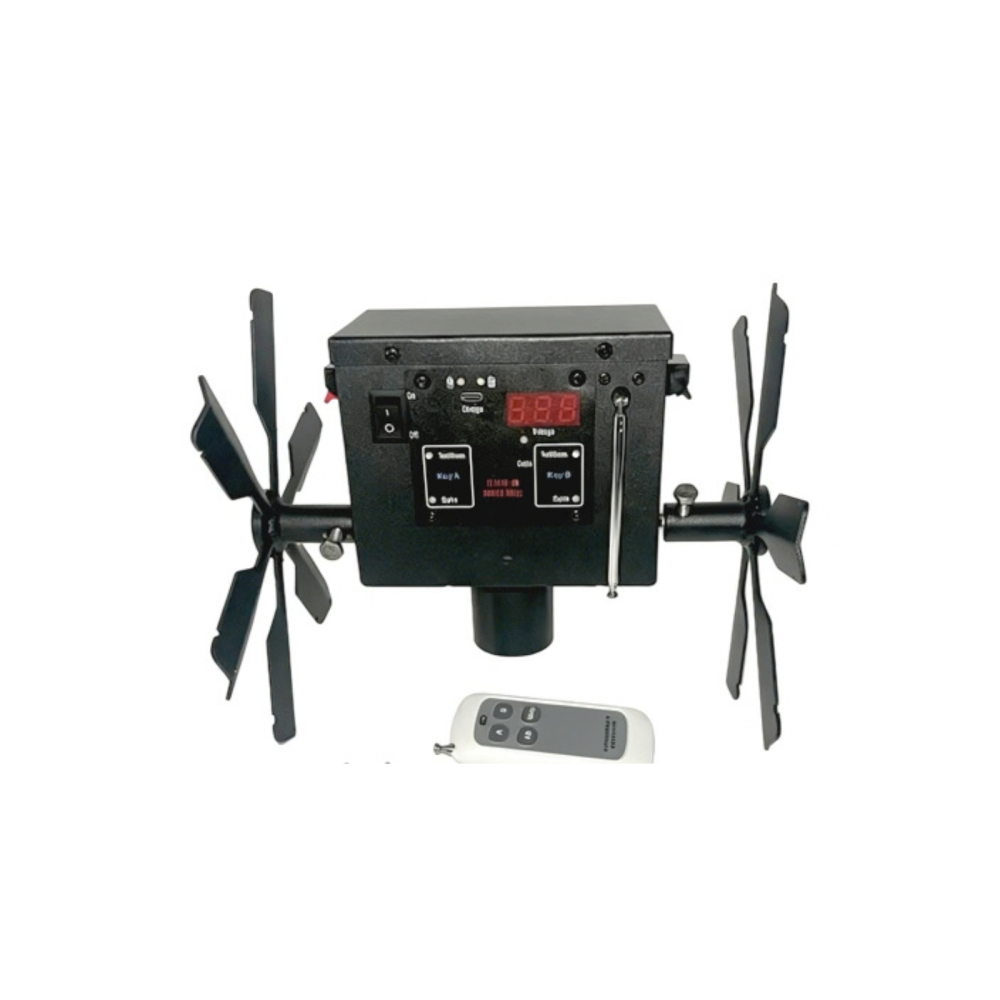 Sistem Wireless Soare Rotitor cu 2 Palete pentru 12 Vulcani + Stativ [5]