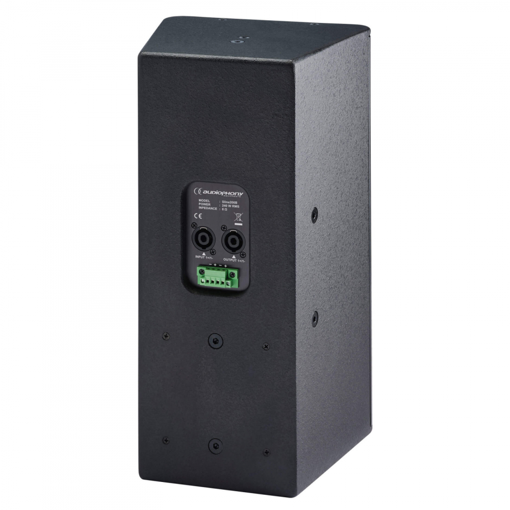 Boxă pasivă de instalare 2×6.5” coaxială – 240W RMS, 8 Ohm, negru - Sline206B [4]