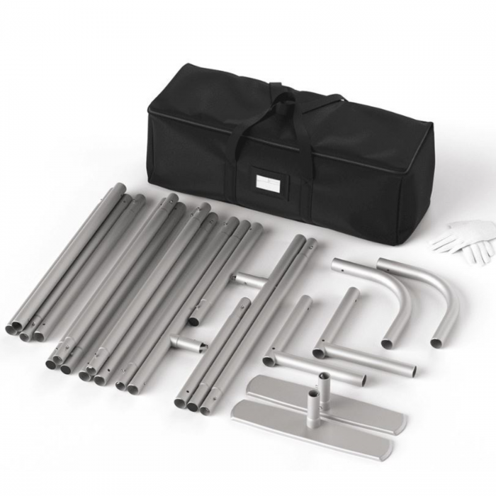 Suport aluminiu dimensiune 2438x2280mm, cu geanta transport [5]