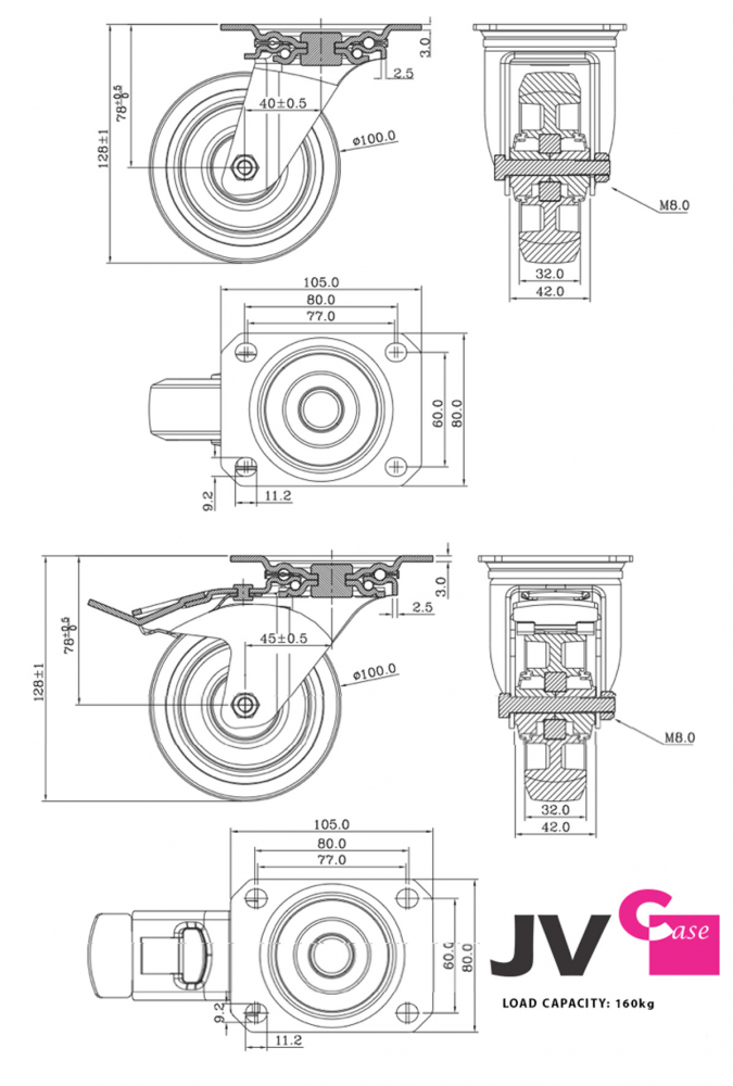 WHEELSET FOR WHEEL BOARD [4]