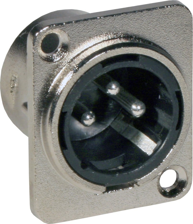 XLR male CHASSIS D-SIZE [1]
