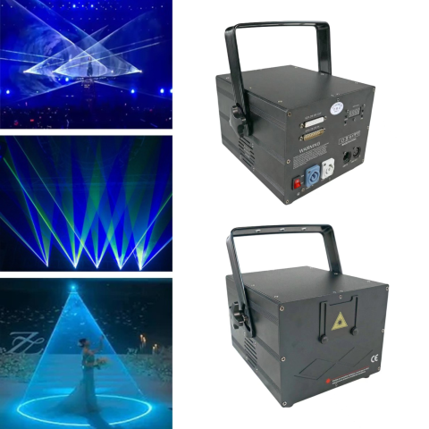 Lasere - Laser Profesional 5W cu ILDA și DMX