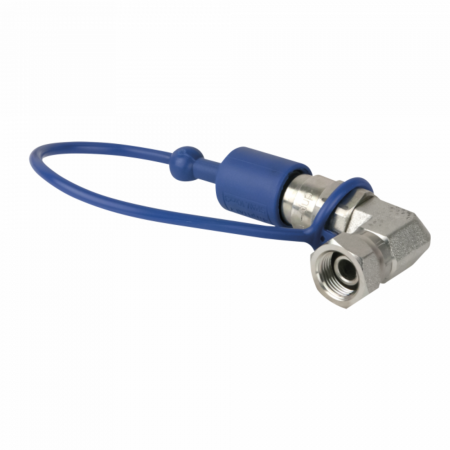 Adaptor tată unghi 90° CO₂ 3/8 la Q-Lock [1]