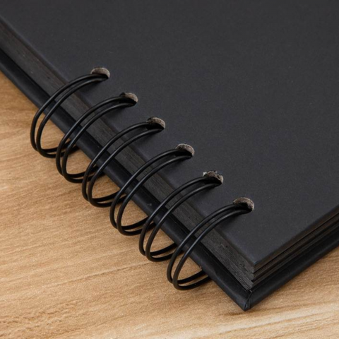 Album foto / GuestBook, 60 pagini, negru, colturi metalice, Ideal pentru nunta, botez, majorat, aniversare, 21.5 x 29 cm [5]