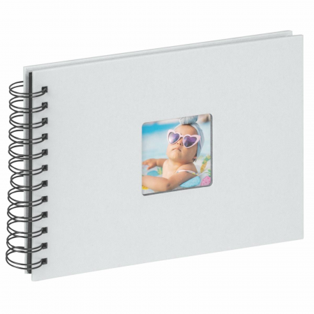 Album Foto sau Guestbook - Album foto / GuestBook Wire-o Fun light blue, 23x17 cm