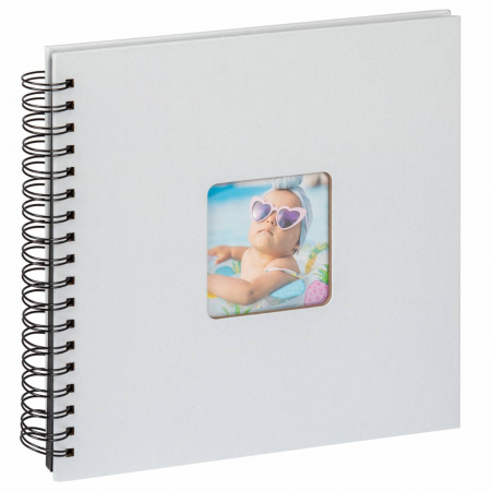 Album Foto sau Guestbook - Album foto / GuestBook Wire-o Fun light blue, 26x25 cm