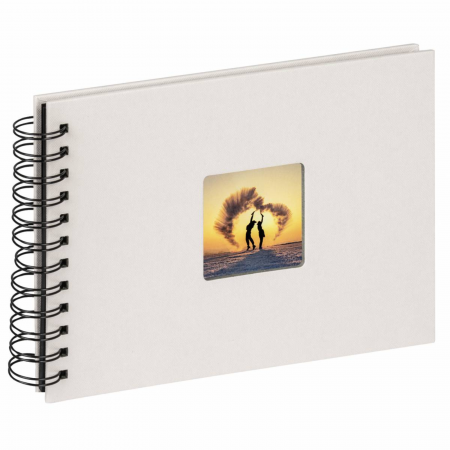 Album Foto sau Guestbook - Album foto / GuestBook Wire-o Fun Wedding alb, 23x17 cm