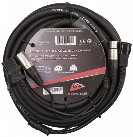 Cabluri combinate - AUDIO COMBI CABLE IEC/XLR-20M