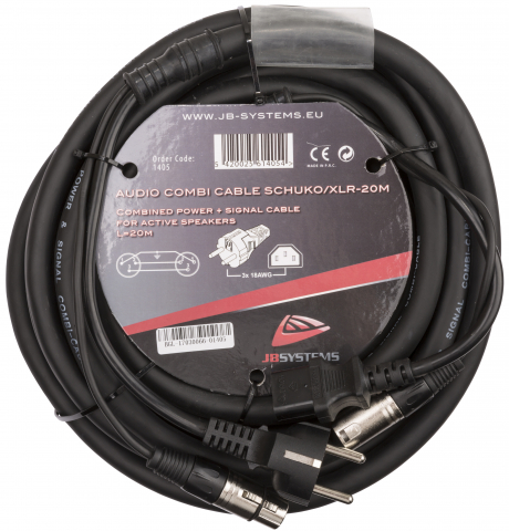 Cabluri combinate - AUDIO COMBI CABLE SCHUKO/XLR-20M
