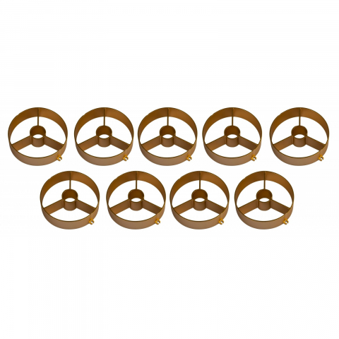 Proiectoare - BT-NONABEAM set 9 louvers GOLD