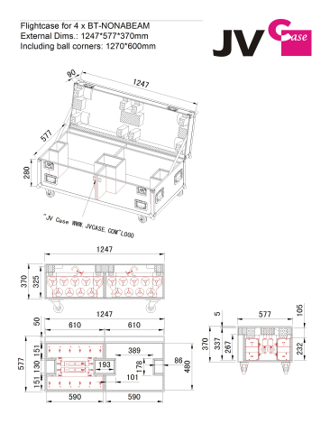 CASE FOR 4x BT-NONABEAM [2]