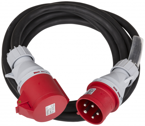 Cabluri de alimentare - CEE-CABLE-32A-5G6-5M