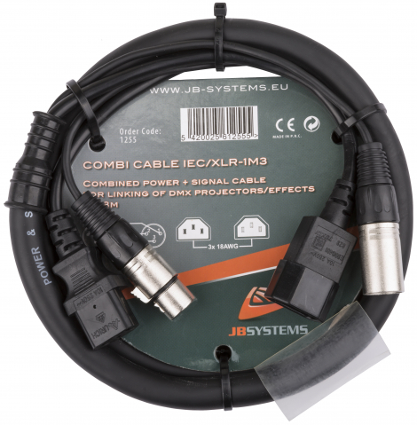Cabluri combinate - COMBI CABLE IEC/XLR-1M3