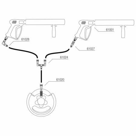 Cuplă butelie CO₂ la 3/8 Q-Lock [2]