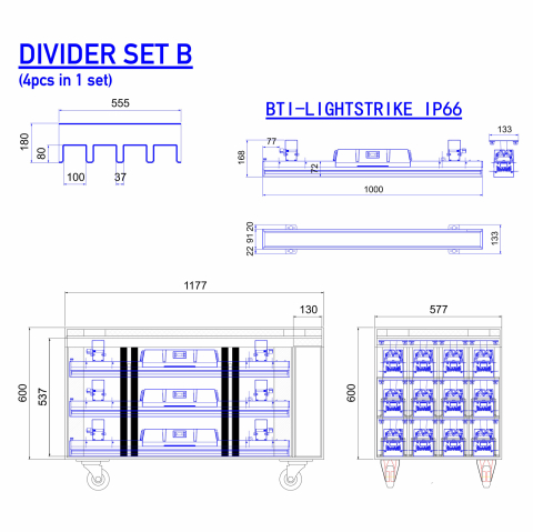 LIGHT BARS 1 - DIVIDER SET B [2]