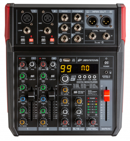 PA  mixers - LIVE-6