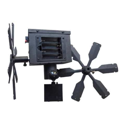 Sistem Wireless Soare Rotitor cu 2 Palete pentru 12 Vulcani + Stativ [3]