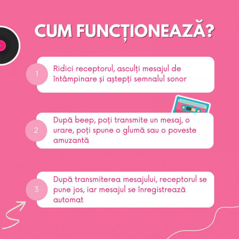Telefon cu fir, Retro Audio Guestbook, inregistrare voce, 8gb card SD, albastru [6]