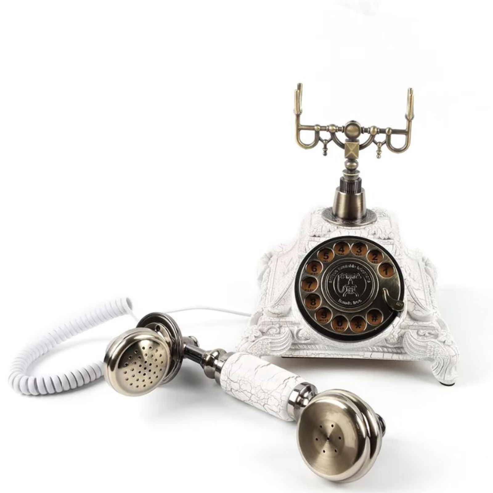 Telefon Vintage Audio Guestbook Alb – Înregistrare Mesaje Vocale