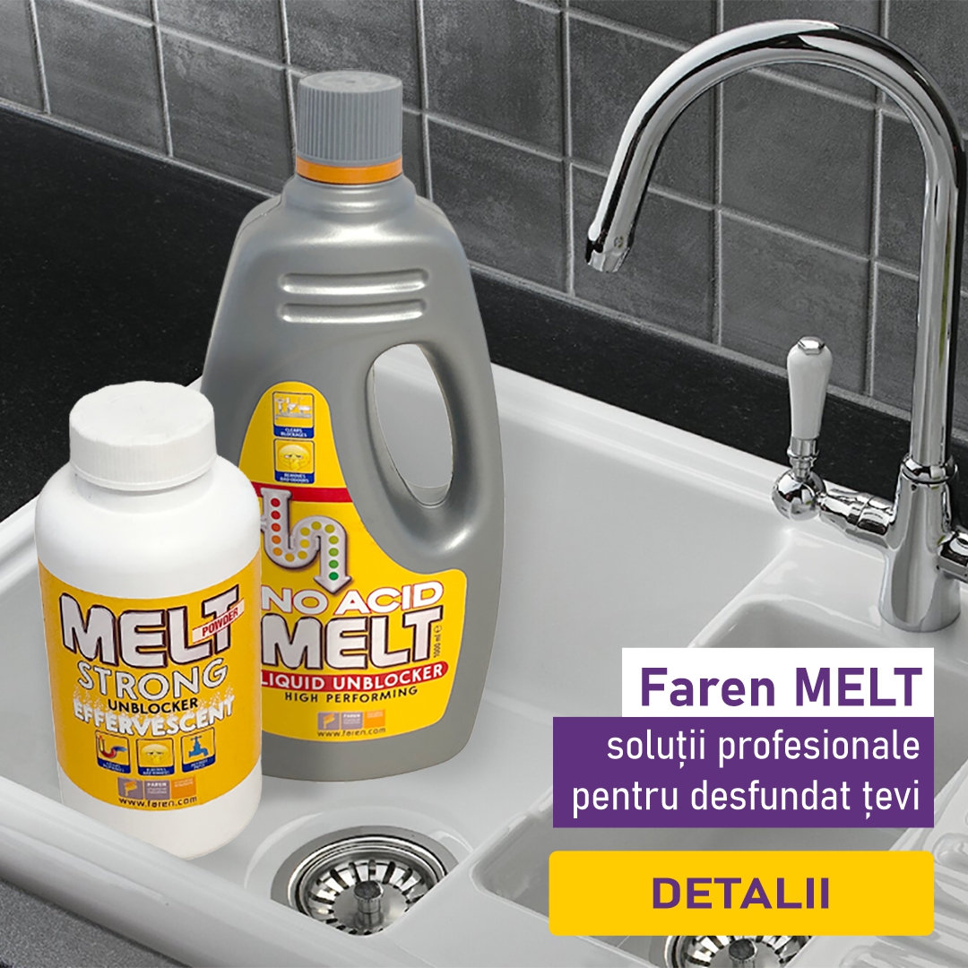 Gama de solutii de desfundat tevi, Faren Melt | Shoplandia
