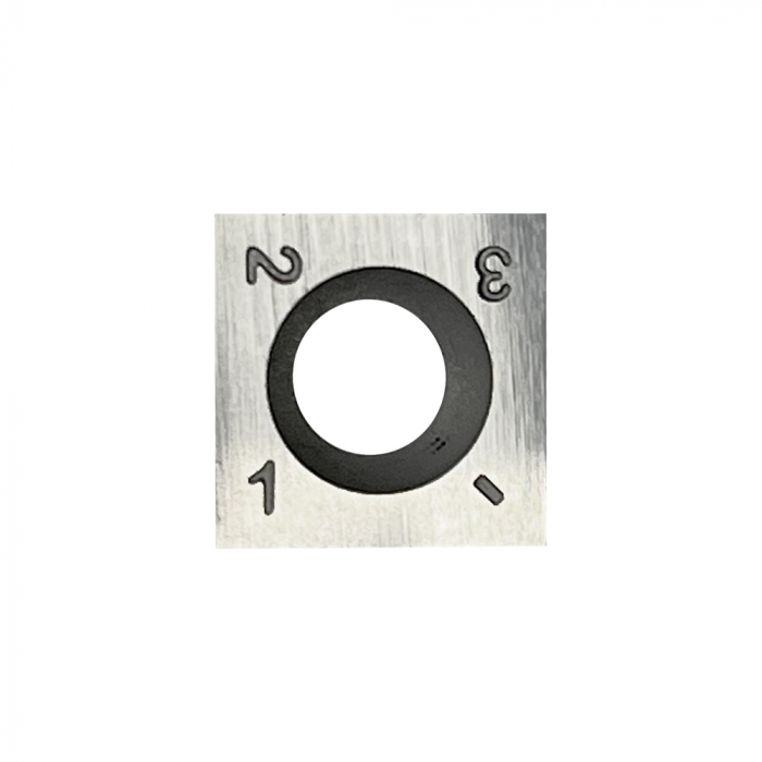 Set 10 placute amovibile cu carbura de crom si tungsten, 4 muchii taietoare, 14 x 14 x 2 mm, 30°, Kannenberg [3]