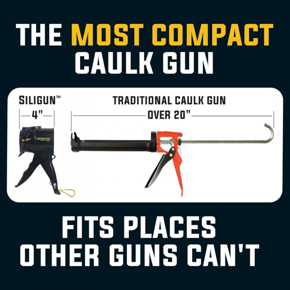 Pistol compact aplicat silicon, SILIGUN™ [2]