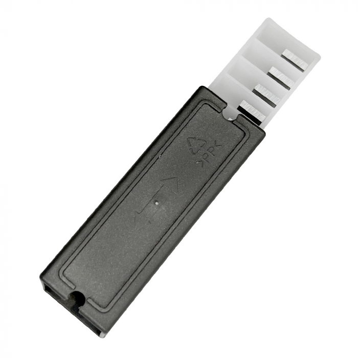 Set 10 placute amovibile cu carbura de crom si tungsten, 2 muchii taietoare, 7.6 x 12 x 1.5 mm, 35°, Kannenberg [5]