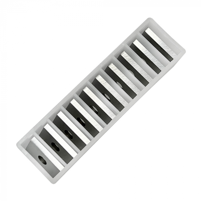 Set 10 placute amovibile cu carbura de crom si tungsten, 2 muchii taietoare, 15.7 x 12 x 1.5 mm, 35°, Kannenberg [4]