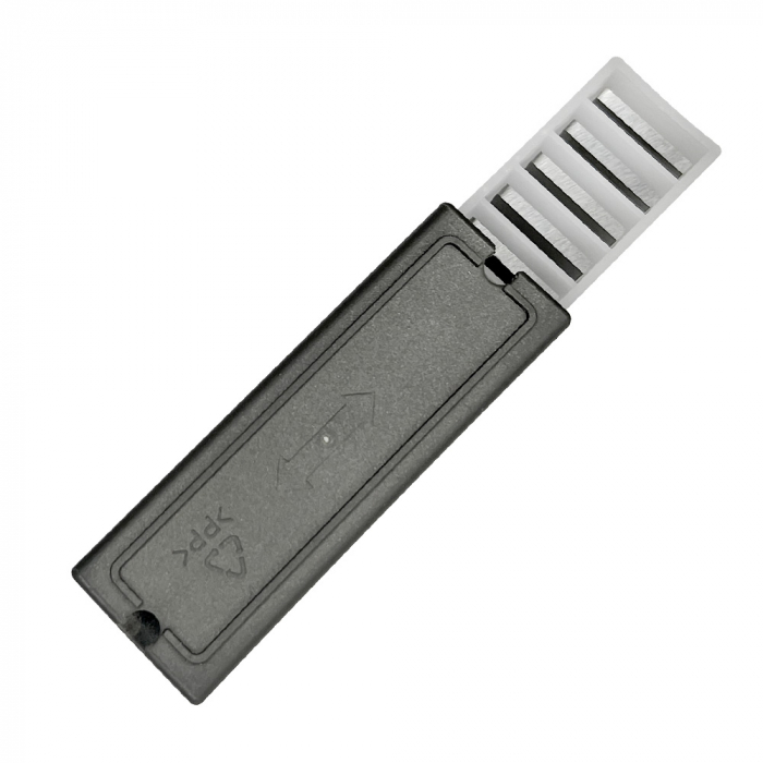 Set 10 placute amovibile cu carbura de crom si tungsten, 2 muchii taietoare, 15.7 x 12 x 1.5 mm, 35°, Kannenberg [5]