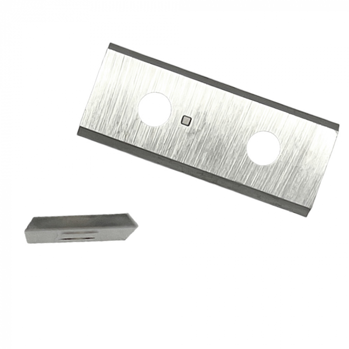 Set 10 placute amovibile cu carbura de crom si tungsten, 2 muchii taietoare, 30 x 12 x 1.5 mm, 35°, Kannenberg [3]