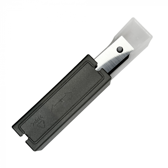 Set 10 placute amovibile cu carbura de crom si tungsten, 2 muchii taietoare, 40 x 12 x 1.5 mm, 35°, Kannenberg [6]