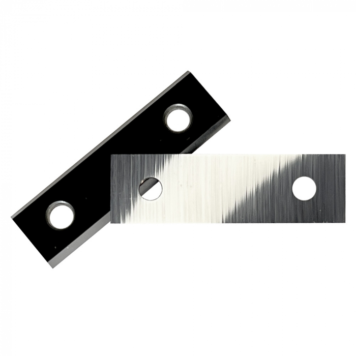 Set 10 placute amovibile cu carbura de crom si tungsten, 2 muchii taietoare, 40 x 12 x 1.5 mm, 35°, Kannenberg [4]