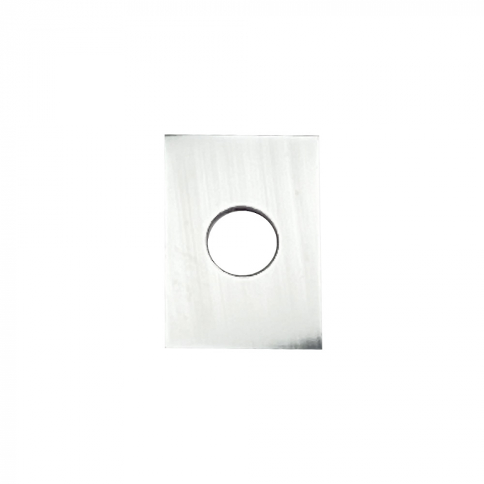 Set 10 placute amovibile cu carbura de crom si tungsten, 2 muchii taietoare, 8.6 x 12 x 1.5 mm, 35°, Kannenberg [3]