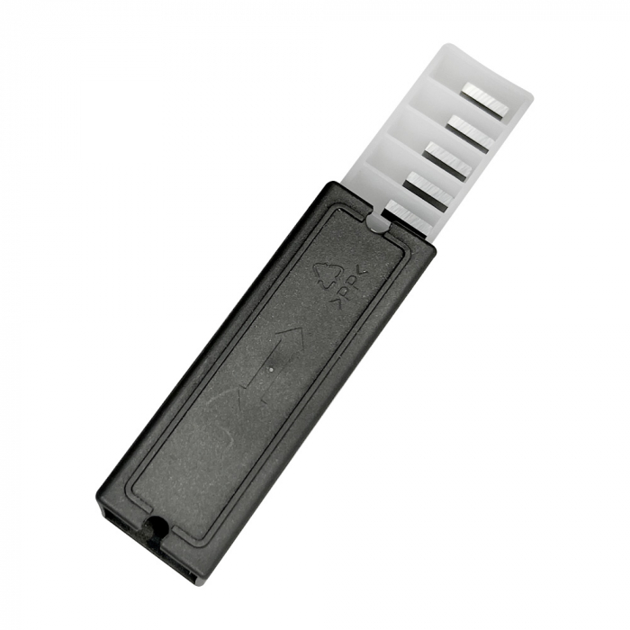 Set 10 placute amovibile cu carbura de crom si tungsten, 2 muchii taietoare, 8.6 x 12 x 1.5 mm, 35°, Kannenberg [6]