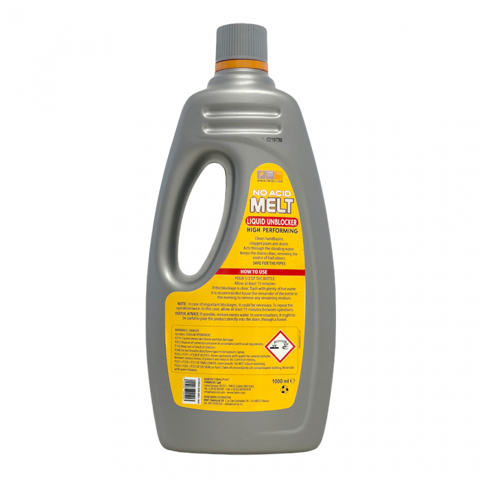 Solutie pentru desfundat tevi, Faren Melt No Acid, 1000 ml [2]