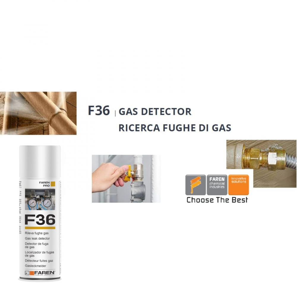 Spray profesional detectie scurgeri gaze, Faren F36 [3]