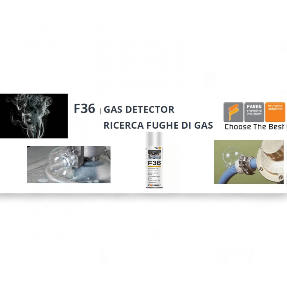 Spray profesional detectie scurgeri gaze, Faren F36 [2]